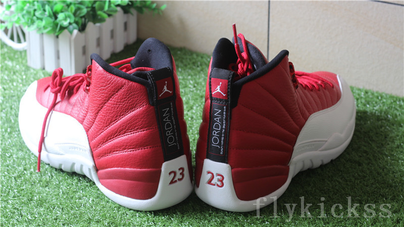 Authentic Air Jordan 12 Gym Red